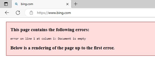 ms bing downtime